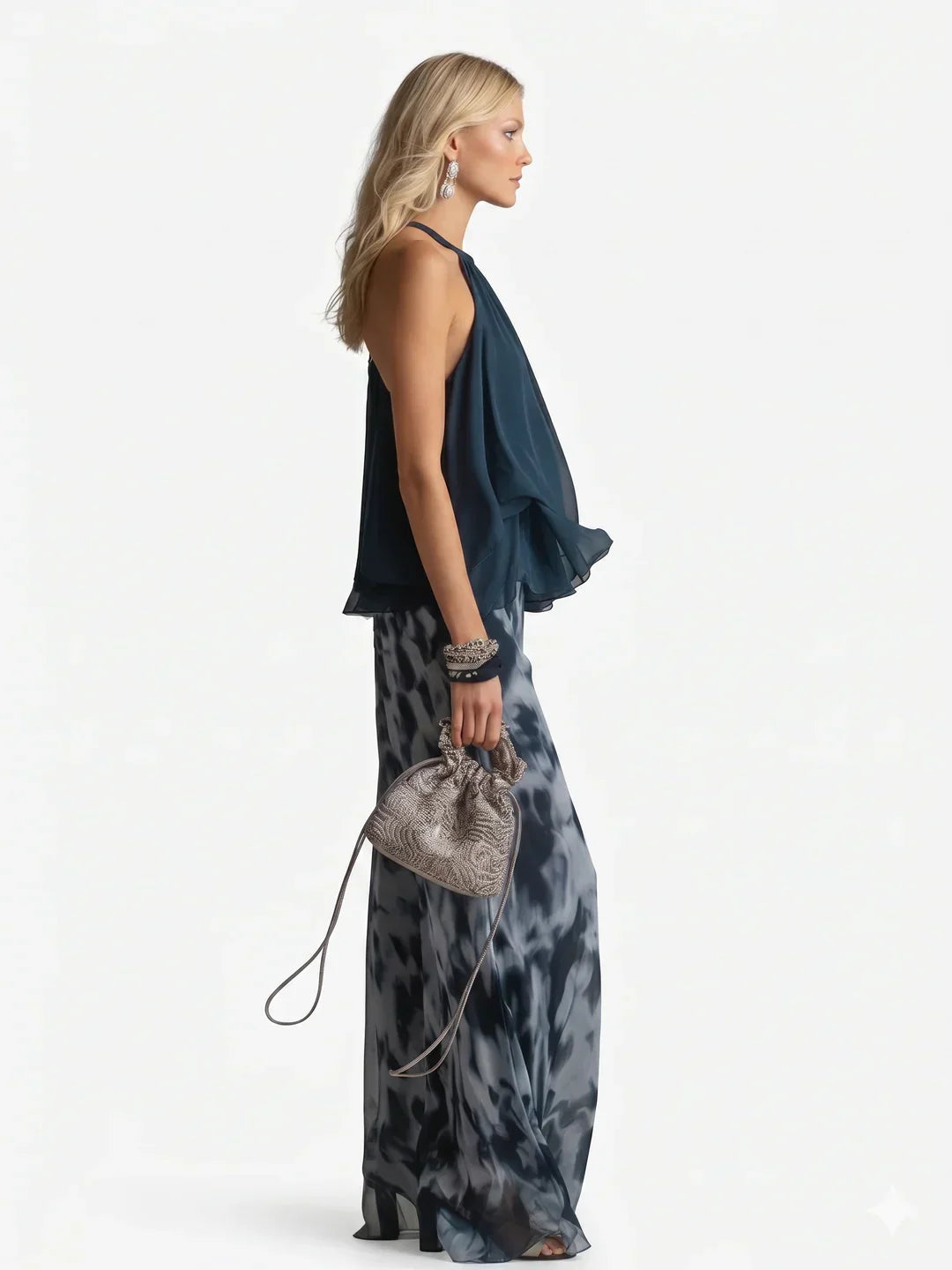 Zsuzsanna - Elegáns, két részes chifon szett