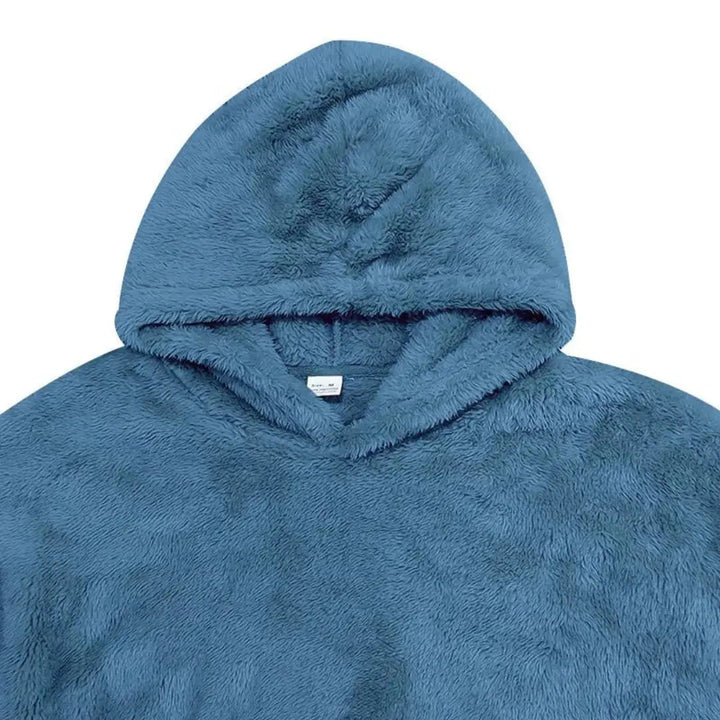Kornél - Fleece keverék kapucnival