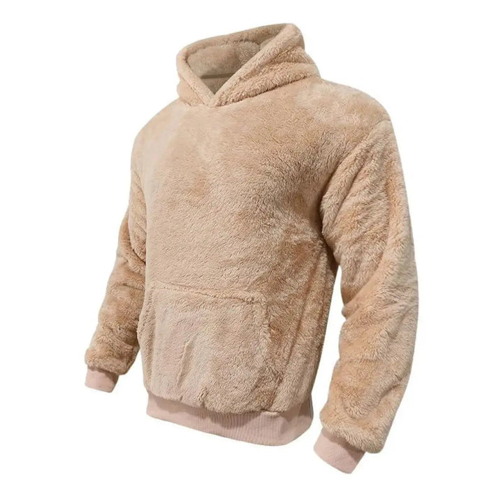 Kornél - Fleece keverék kapucnival