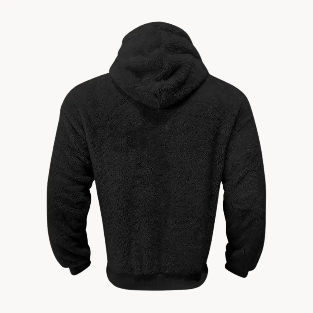 Kornél - Fleece keverék kapucnival