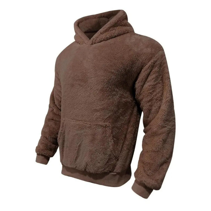 Kornél - Fleece keverék kapucnival