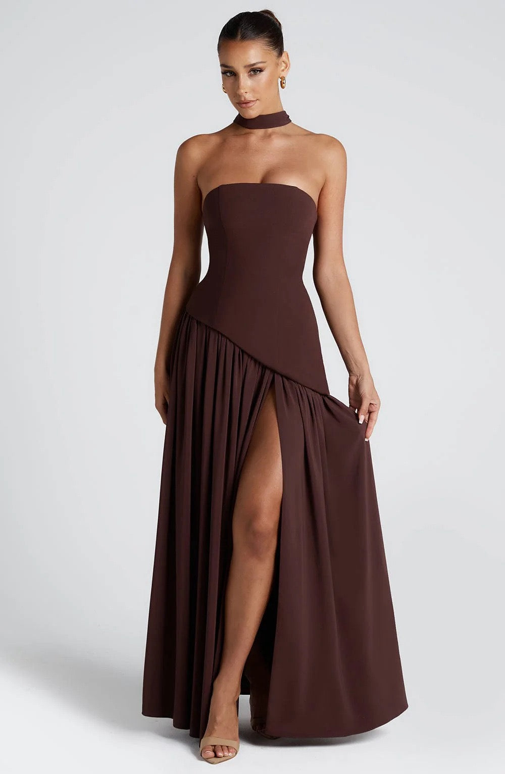 Magda - Elegáns hosszú ruha