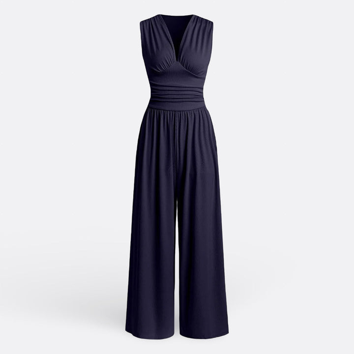 Piroska - Ujjatlan, Széles Szárú Elegáns Overall