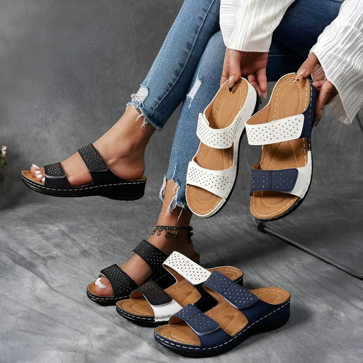 Judit - Elegáns ortopéd sarokszandálok