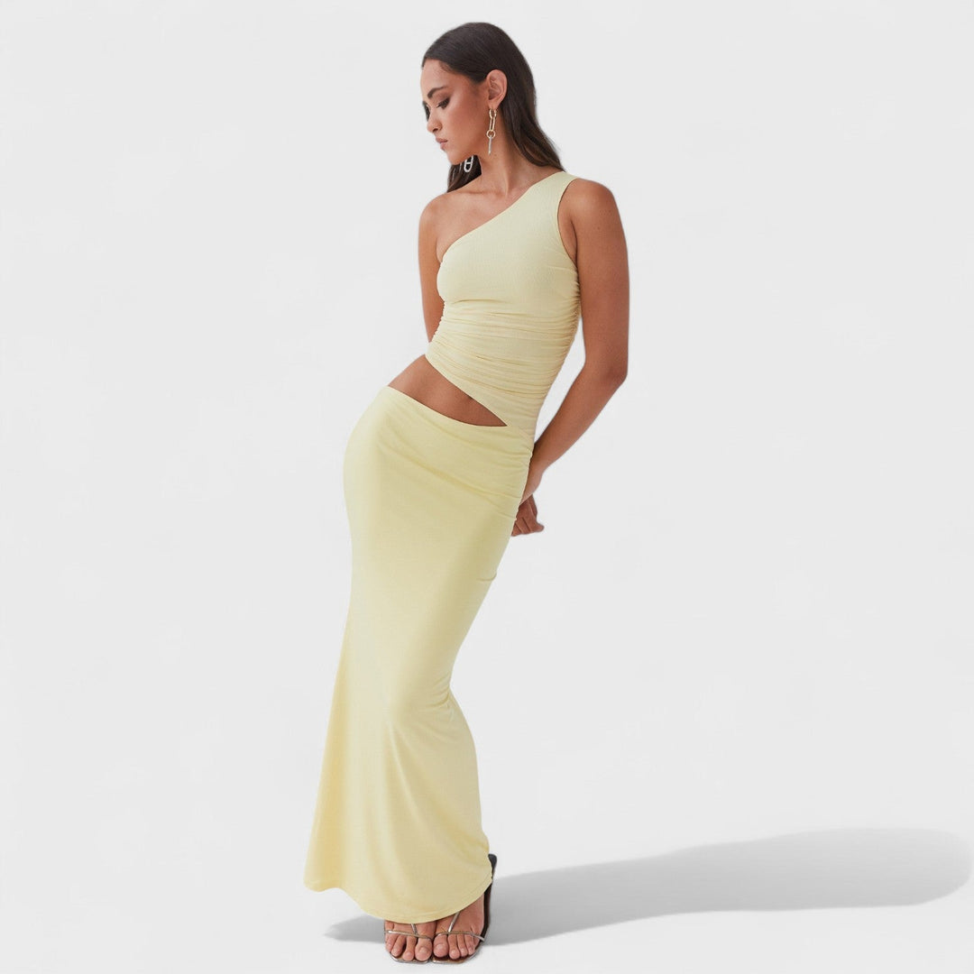 Laura - Aszimmetrikus maxi ruha