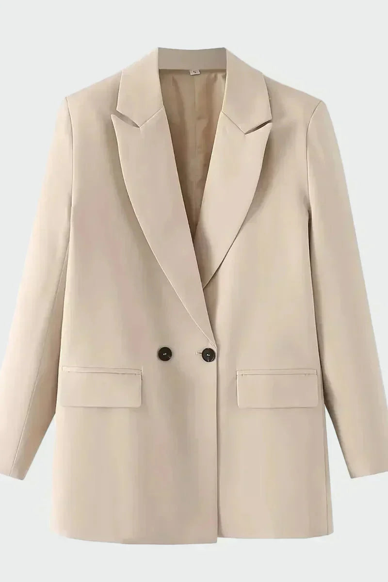 Krisztina - Oversized kabát modern vonallal
