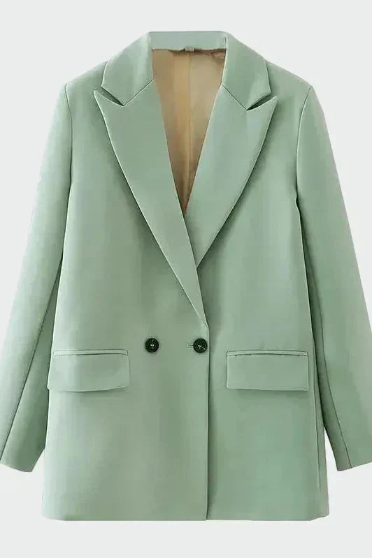 Krisztina - Oversized kabát modern vonallal