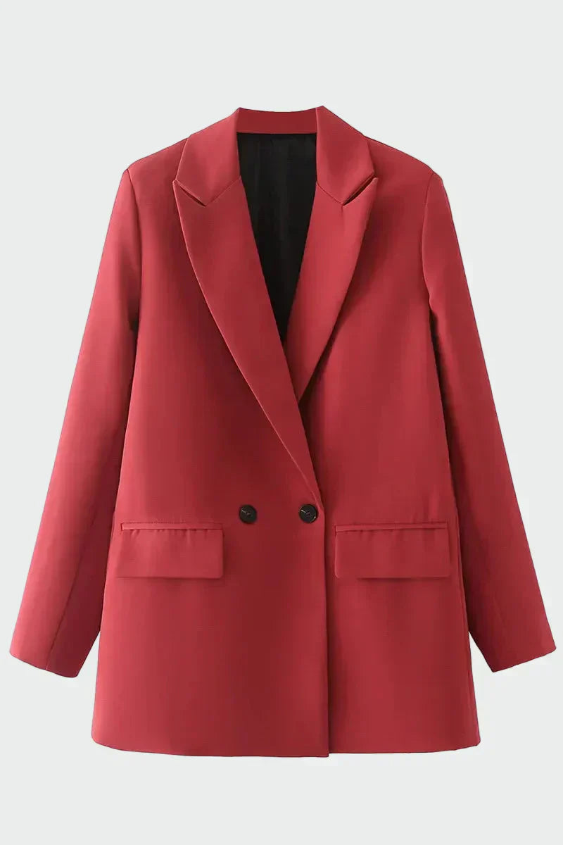 Krisztina - Oversized kabát modern vonallal