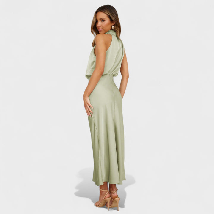 Kinga - Szatén elegancia ruha