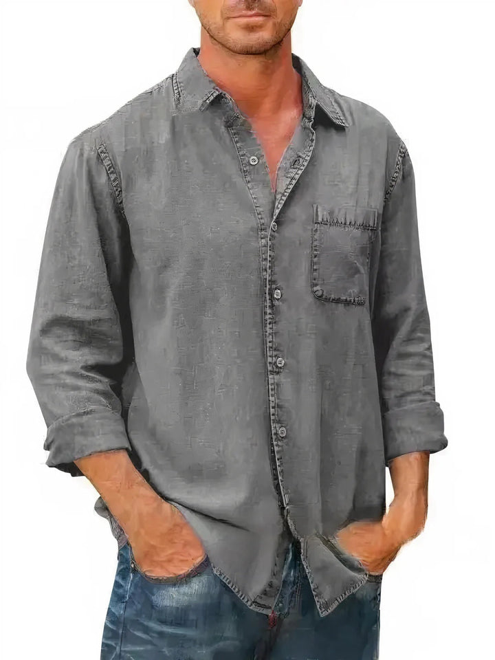 Dezső - Hosszú Ujjú Denim Keverék