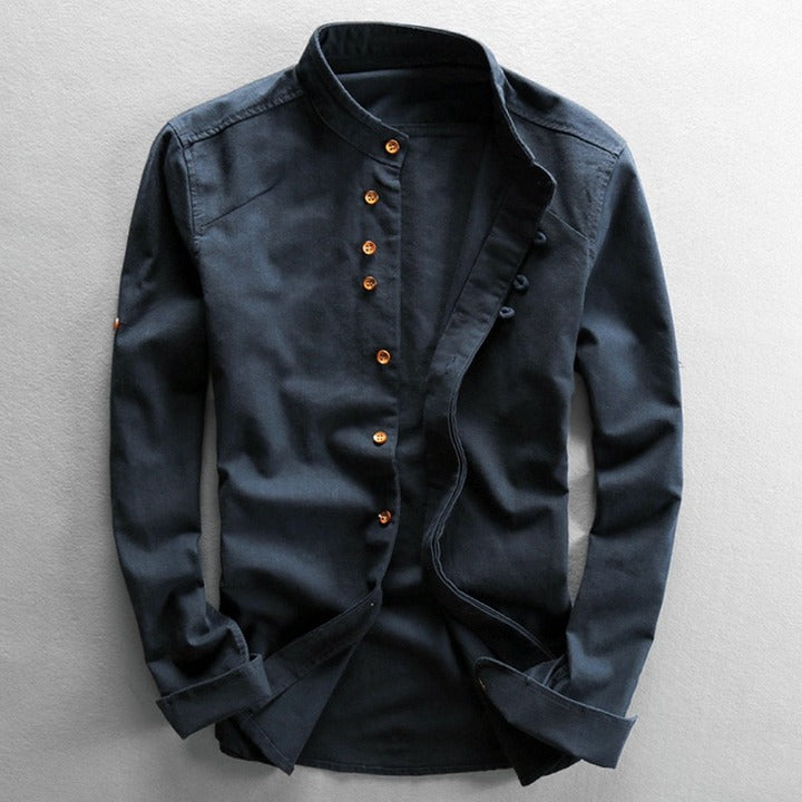 Márton - Magas Gallér Vintage Gomb