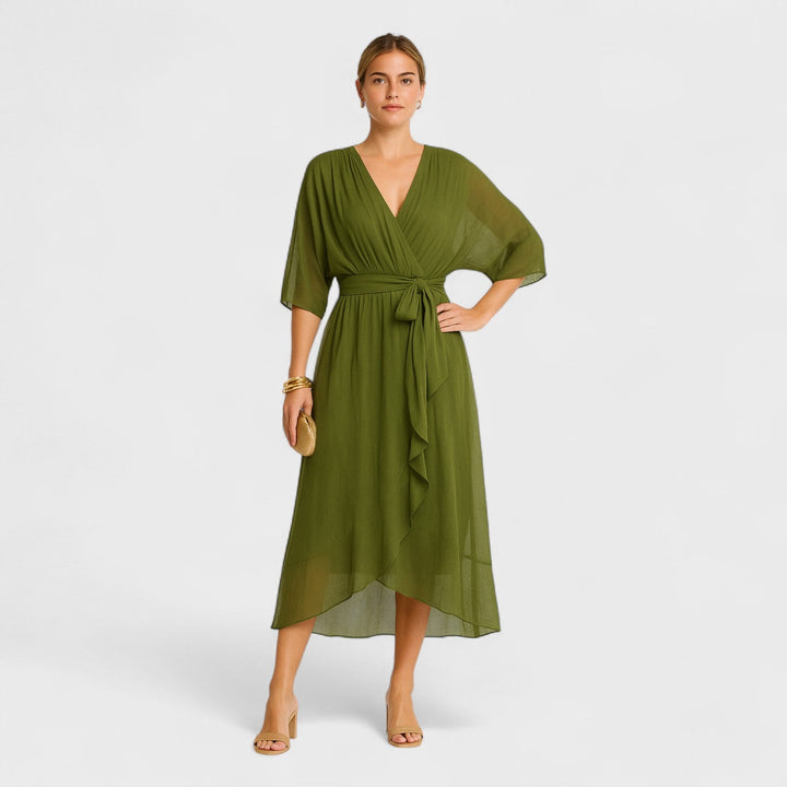 Csilla - Elegáns ruha derékkal