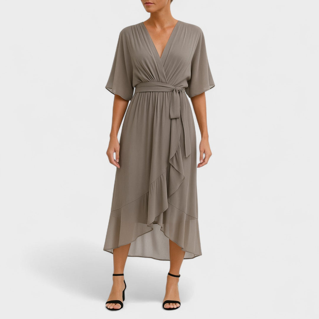 Csilla - Elegáns ruha derékkal