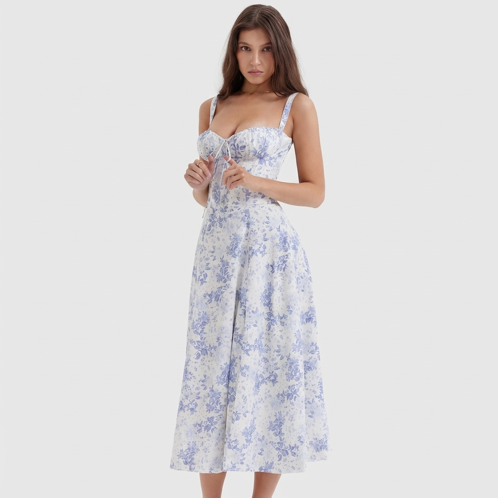 Nikolett - Elegáns maxi ruha