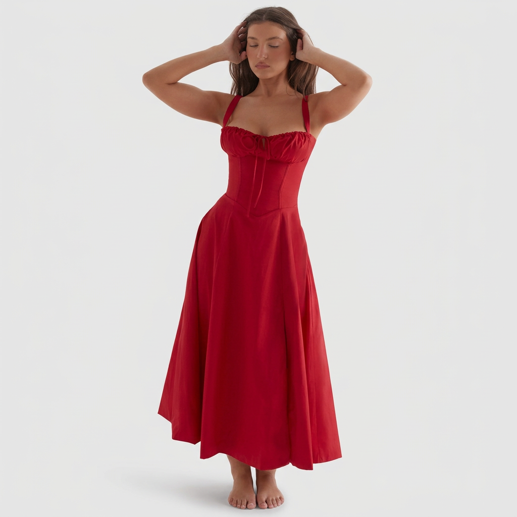 Nikolett - Elegáns maxi ruha