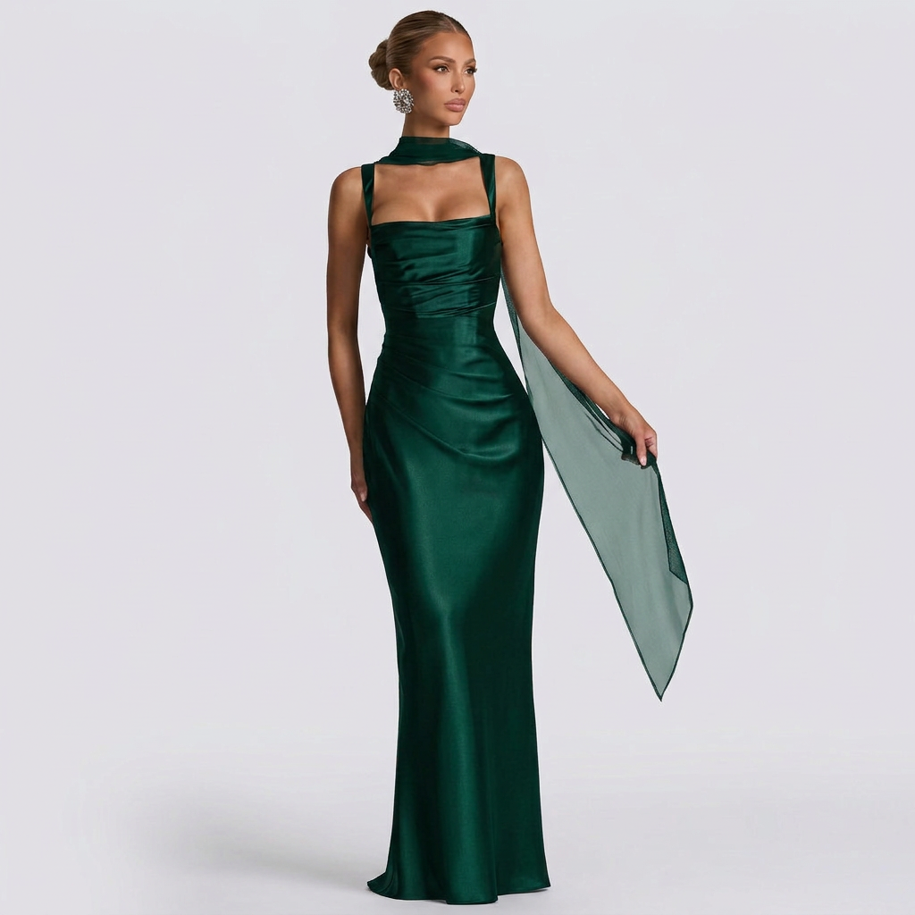 Dorottya - Elegáns maxi ruha