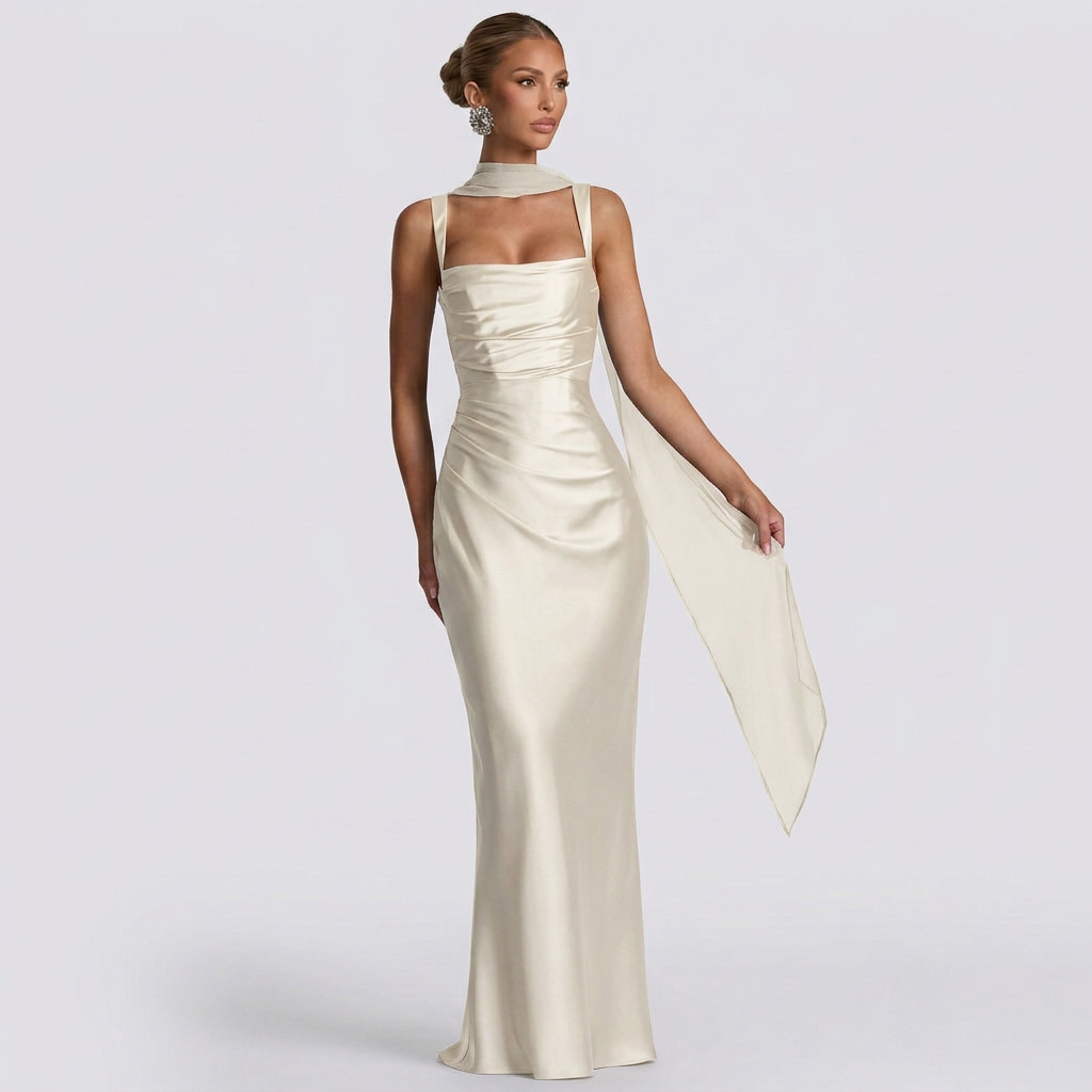 Dorottya - Elegáns maxi ruha